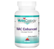 Nutricology, NAC Enhanced , 90 таблеток