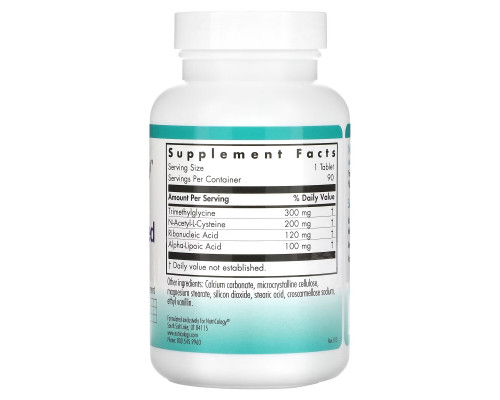Nutricology, NAC Enhanced , 90 таблеток