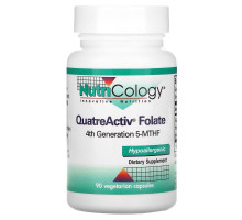 Nutricology QuatreActiv фтолат 5–МТГФ 90 капсул