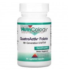 Nutricology QuatreActiv фтолат 5–МТГФ 90 капсул