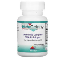 Nutricology, Vitamin D3 Complete , 5,000 IU, 60 Softgels