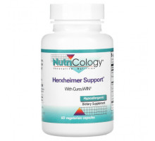 Растительные экстракты и настойки Nutricology, Herxheimer Support, 60 вегетарианских капсул