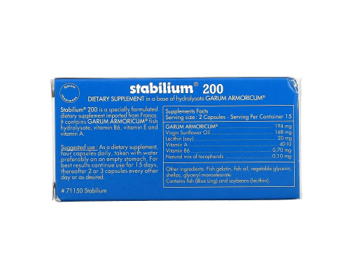 Nutricology International Yalacta Stabilium 200 30 капсул Nutricology International Yalacta Stabilium 200 30 капсул