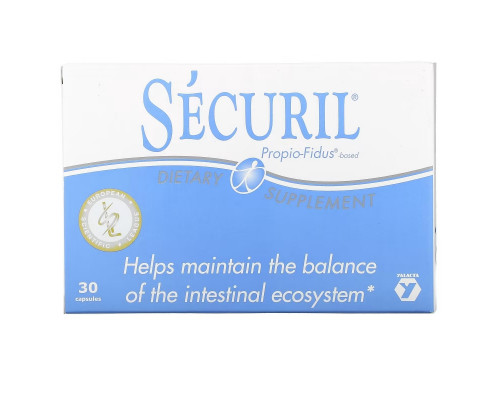 Nutricology Securil Propio-Fidus-Based Помогает поддерживать баланс кишечной экосистемы 30 капсул Nutricology Securil Propio-Fidus-Based Помогает поддерживать баланс кишечной экосистемы 30 капсул