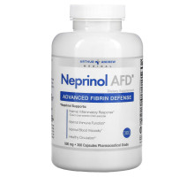 Arthur Andrew Medical, Neprinol AFD, защита организма от вредного воздействия фибрина, 500 мг, 300 капсул