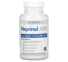 Arthur Andrew Medical Neprinol AFD Advanced Fibrin Defense 500 mg 150 Capsules