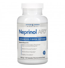Arthur Andrew Medical Neprinol AFD Advanced Fibrin Defense 500 mg 150 Capsules