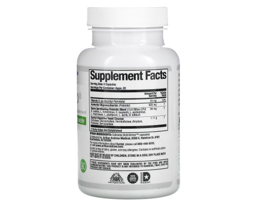 Arthur Andrew Medical Syntol AMD Advanced Microflora Delivery 90 Capsules Arthur Andrew Medical Syntol AMD Advanced Microflora Delivery 90 Capsules