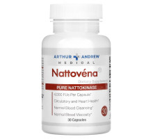 Arthur Andrew Medical Nattovena Pure Nattokinase 4000 FU 30 Capsules