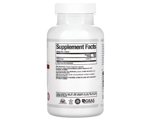 Arthur Andrew Medical Nattovena Pure Nattokinase 4000 FU 180 Capsules Arthur Andrew Medical Nattovena Pure Nattokinase 4000 FU 180 Capsules