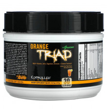 Витаминно-минеральные комплексы Controlled Labs, Orange Triad + Greens, холодный чай с лимоном, 417 г (14,7 унции)
