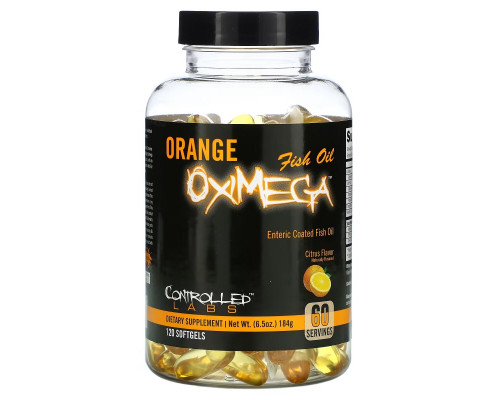 Controlled Labs Orange OxiMega Рыбий жир цитрусовый вкус 120 гелевых капсул Controlled Labs Orange OxiMega Рыбий жир цитрусовый вкус 120 гелевых капсул