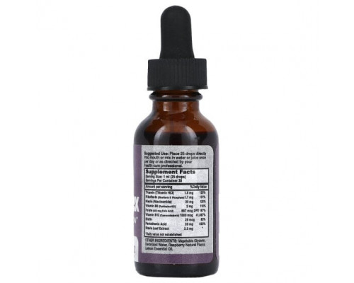 Витамины группы B California Natural, комплекс витаминов группы B, малина, 30 мл (1 унция) Витамины группы B California Natural, комплекс витаминов группы B, малина, 30 мл (1 унция)