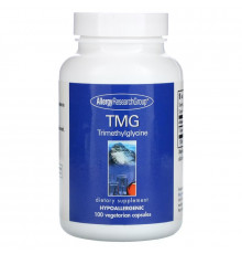Allergy Research Group, Триметилглицин ТМГ, 100 растительных капсул