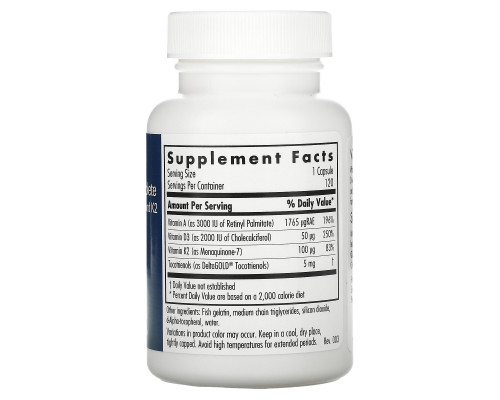Allergy Research Group, Vitamin D3 Complete , 120 Fish Gelatin Capsules Allergy Research Group, Vitamin D3 Complete , 120 Fish Gelatin Capsules