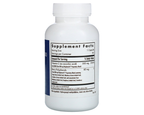 Allergy Research Group, Polyphenol-C 500 with Berry Polyphenols, 90 Vegetarian Capsules Allergy Research Group, Polyphenol-C 500 with Berry Polyphenols, 90 Vegetarian Capsules