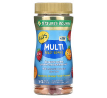 Nature's Bounty, Kids, Multi Jelly Beans, With Essential Vitamins Plus Zinc, Raspberry Orange Twist, 90 Jelly Beans