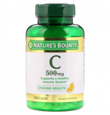 Nature's Bounty, Витамин C, 500 мг, 250 таблеток