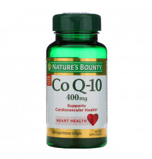 Nature's Bounty, Co Q-10, 400 мг, 39 мягких таблеток ускоренного высвобождения
