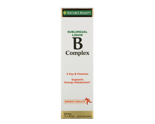 Nature's Bounty, B-Complex, жидкость под язык, 59 мл (2 жидкие унции) Nature's Bounty, B-Complex, жидкость под язык, 59 мл (2 жидкие унции)