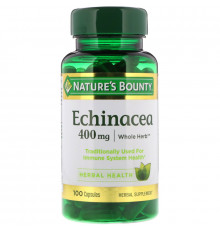 Nature's Bounty, Эхинацея, 400 мг, 100 капсул