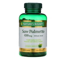 Nature's Bounty, Со пальметто, 250 капсул