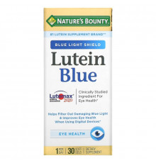 Nature's Bounty, Lutein Blue, 30 Softgels