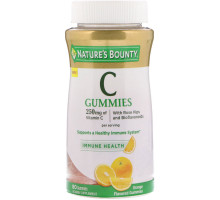Nature's Bounty, C Gummies, Orange, 250 mg, 80 Gummies