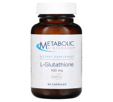 Metabolic Maintenance, L-глутатион, 100 мг, 60 капсул