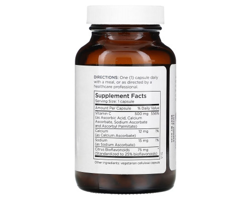 Metabolic Maintenance, Buffered Vitamin C with Bioflavonoids, 500 mg, 90 Capsules Metabolic Maintenance, Buffered Vitamin C with Bioflavonoids, 500 mg, 90 Capsules