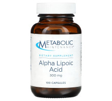 Metabolic Maintenance, Alpha Lipoic Acid, 300 mg, 100 Capsules