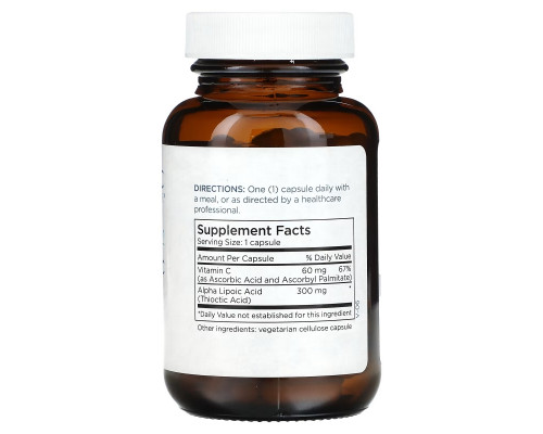Metabolic Maintenance, Alpha Lipoic Acid, 300 mg, 100 Capsules Metabolic Maintenance, Alpha Lipoic Acid, 300 mg, 100 Capsules