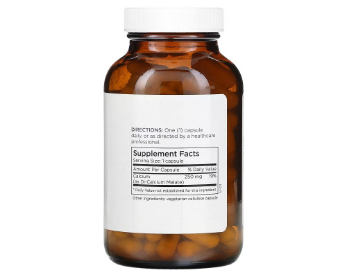 Metabolic Maintenance, Di-Calcium Malate, 250 mg, 120 Capsules Metabolic Maintenance, Di-Calcium Malate, 250 mg, 120 Capsules