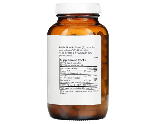 Metabolic Maintenance, Cal/Mag Plus with Vitamin D and Vitamin K2 MK-7, 180 Capsules Metabolic Maintenance, Cal/Mag Plus with Vitamin D and Vitamin K2 MK-7, 180 Capsules