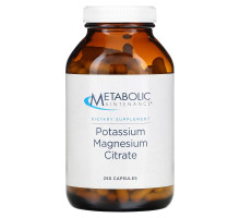 Metabolic Maintenance, Potassium Magnesium Citrate, 250 Capsules