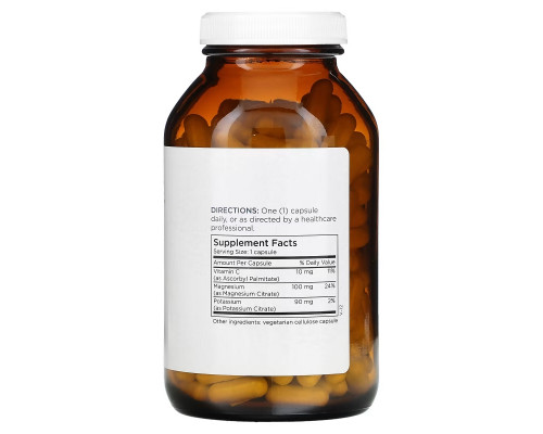 Metabolic Maintenance, Potassium Magnesium Citrate, 250 Capsules Metabolic Maintenance, Potassium Magnesium Citrate, 250 Capsules