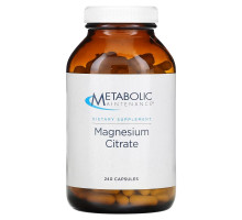 Metabolic Maintenance, Magnesium Citrate, 240 Capsules