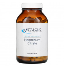 Metabolic Maintenance, Magnesium Citrate, 240 Capsules