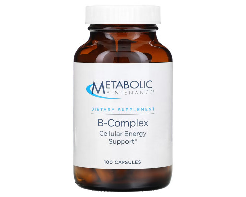Metabolic Maintenance Фосфорилированный комплекс витамина B 100 капсул Metabolic Maintenance Фосфорилированный комплекс витамина B 100 капсул