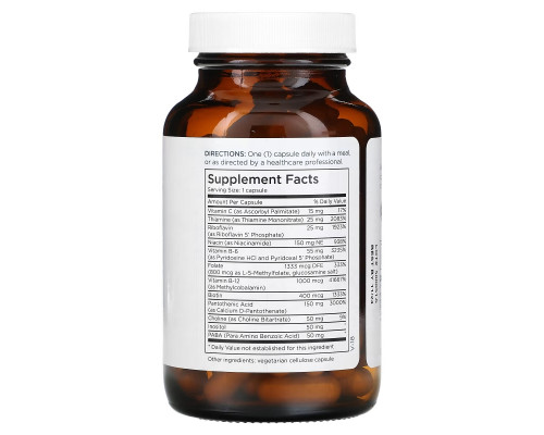 Metabolic Maintenance Фосфорилированный комплекс витамина B 100 капсул Metabolic Maintenance Фосфорилированный комплекс витамина B 100 капсул