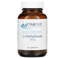 Metabolic Maintenance, L-Methylfolate, 10 mg, 90 Capsules
