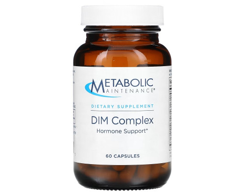 Metabolic Maintenance Комплекс DIM Дииндолилметан с коферментами 60 капсул Metabolic Maintenance Комплекс DIM Дииндолилметан с коферментами 60 капсул