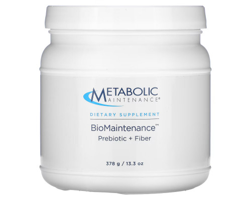 Metabolic Maintenance, BioMaintenance, Prebiotic + Fiber, 13.3 oz (378 g) Metabolic Maintenance, BioMaintenance, Prebiotic + Fiber, 13.3 oz (378 g)
