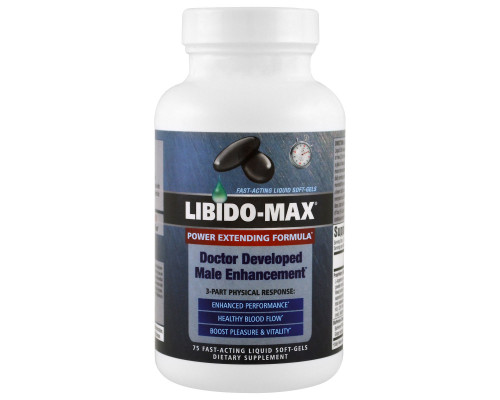 Irwin Naturals, Libido-Max, 75 Fast-Acting Liquid Soft-Gels Irwin Naturals, Libido-Max, 75 Fast-Acting Liquid Soft-Gels