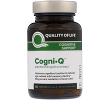 Quality of Life Labs CognI·Q Cognitive Support 200 mg 60 Veggie Caps
