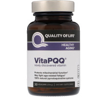 Quality of Life Labs, VitaPQQ, Healthy Aging, 20 mg, 30 Vegicaps