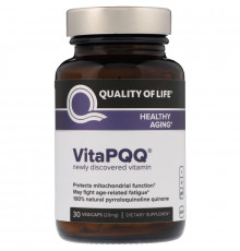 Quality of Life Labs, VitaPQQ, Healthy Aging, 20 mg, 30 Vegicaps