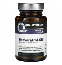 Quality of Life Labs, Ресвератрол-SR, 150 мг, 30 вегетарианских капсул