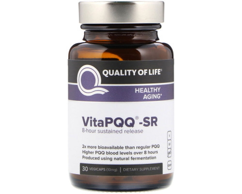 Quality of Life Labs, VitaPQQ -SR, 30 Veggie Caps Quality of Life Labs, VitaPQQ -SR, 30 Veggie Caps