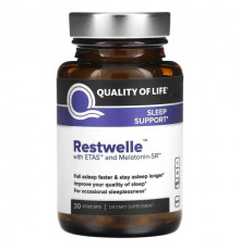 Для здорового сна Restwelle with ETAS and Melatonin-SR, 30 Vegicaps